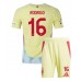 Maillot de foot Espagne Rodri Hernandez #16 Extérieur vêtements enfant Europe 2024 Manches Courtes (+ pantalon court)